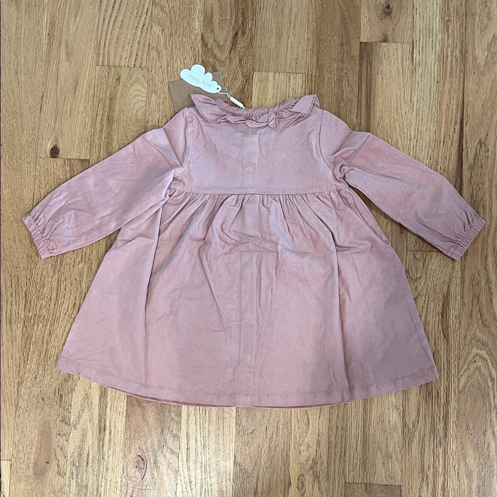 Angel Dear Blush Pink Baby Dress - Picture 3 of 4